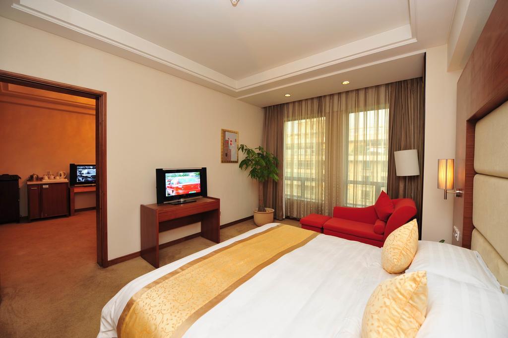 Ramada Plaza Guangzhou Otel Oda fotoğraf