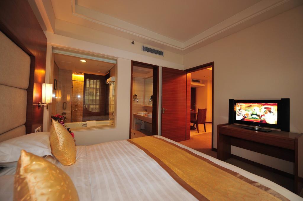 Ramada Plaza Guangzhou Otel Oda fotoğraf